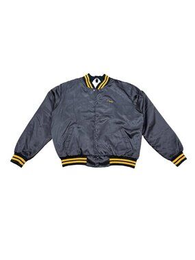 Vintage 1980s Rennoc South Scranton Indians Nylon Varsity Jacket USA Made